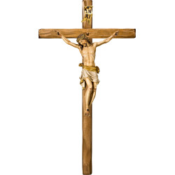 Cristo Pisa en cruz recta